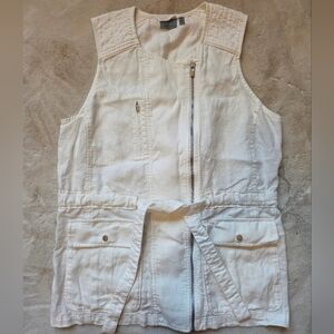 Athleta Linen Vest